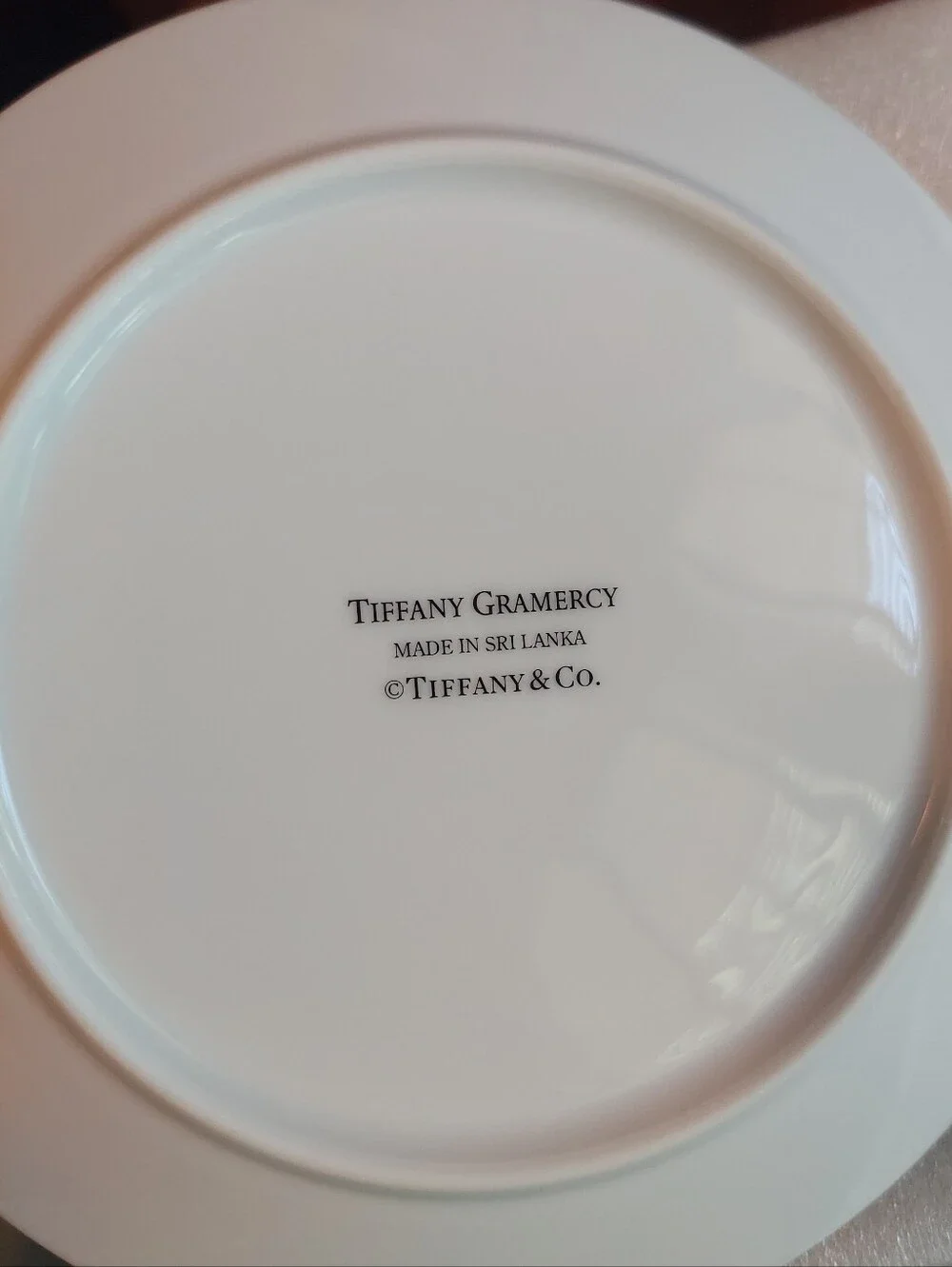 2 Tiffany & Co. Gramercy Appetizer Plates In Box With Ribbon - Vintage